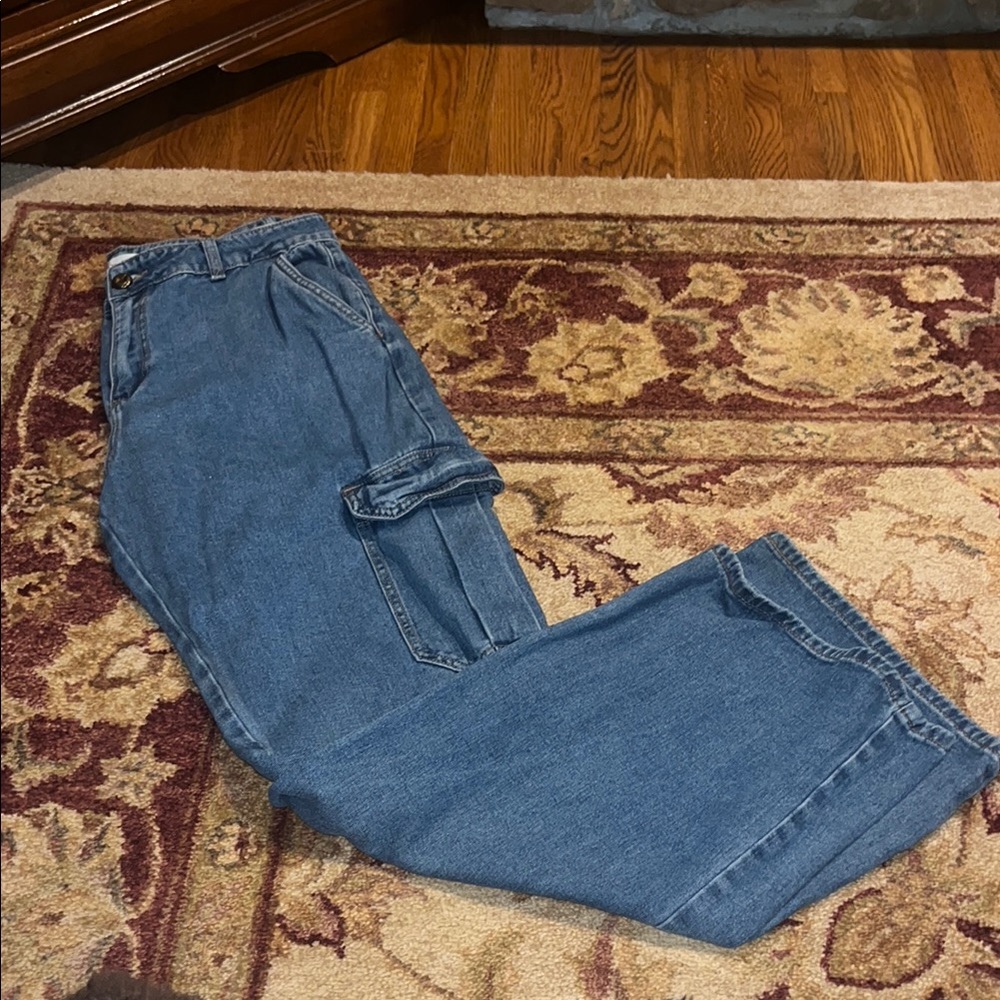 Jean Cargo Pants